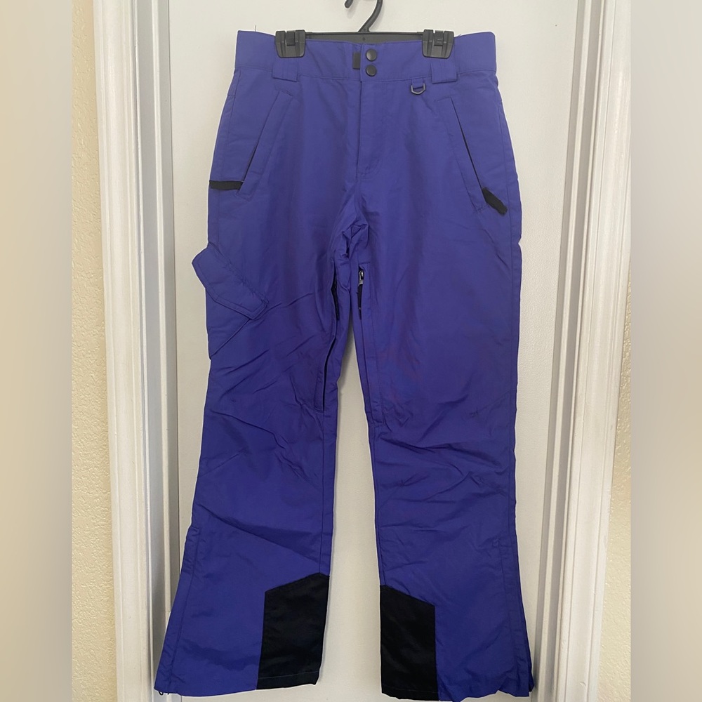 Womens Slalom Purple Snowboard Pants XS-S